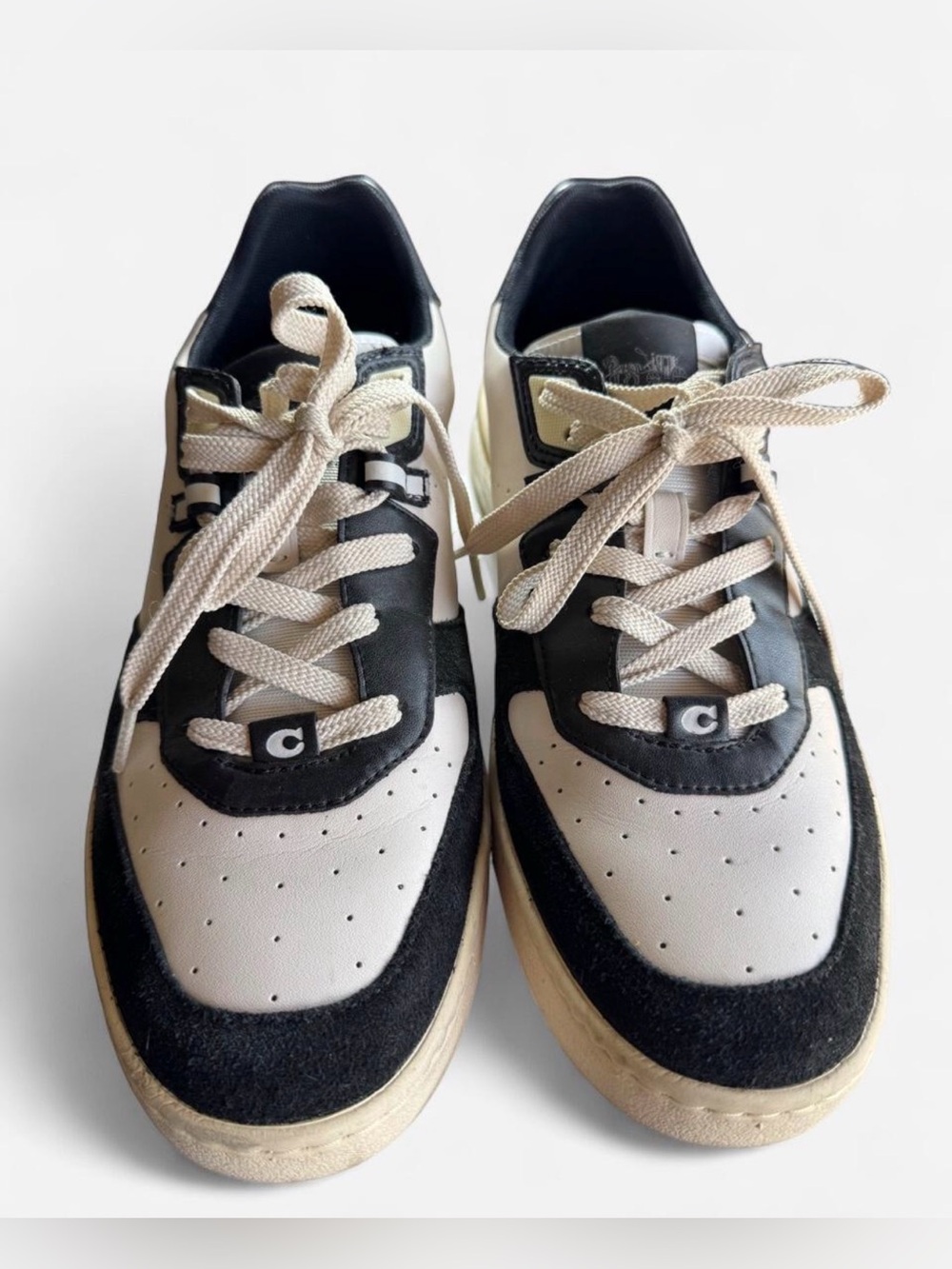 Coach CitySole Court Sneaker sneakers in black and beige , size US 10.5